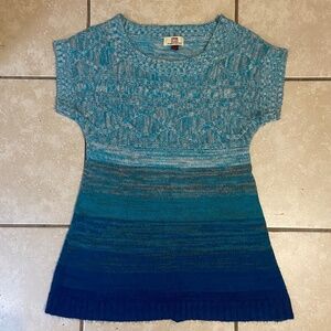 l.e.i Blue Ombre Sweater